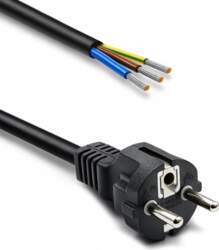 Qoltec SCHUKO CEE 7/7 power cable