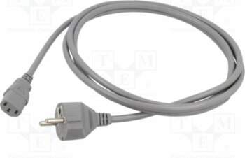 Qualtek Electronics Cable; H05VV-F; 3x1mm2; CEE