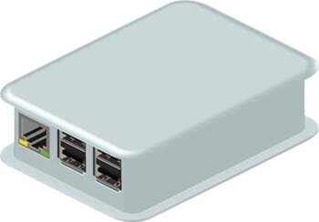 RASPBERRY PI 3 CASE - WHITE