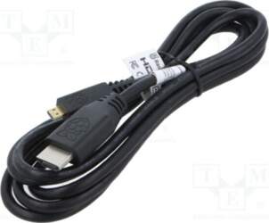 RASPBERRY PI Connection cable; black; 2m