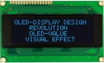 RAYSTAR OPTRONICS Display: OLED; alphanumeric; 20x4