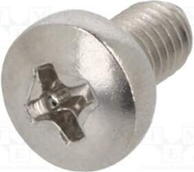 RECA Screw; M3; M3x5; Head: button