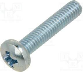 RECA Screw; M4; M4x20; Head: button