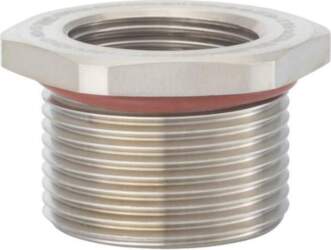 Reduction of threads for glands; M12