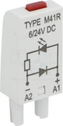 RELPOL Module protecting; socket; Indication: LED