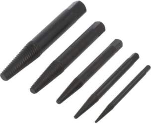 RENNSTEIG Tools set: screw extractor; 5pcs