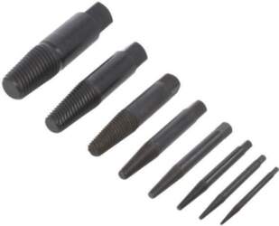 RENNSTEIG Tools set: screw extractor; 8pcs