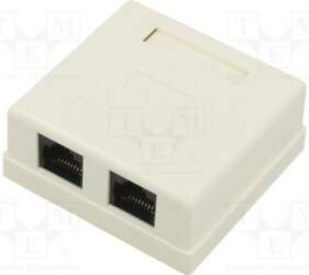 RJ45 module; IDC x2,RJ45 socket