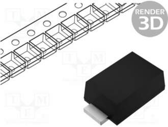 ROHM SEMICONDUCTOR Diode: Schottky rectifying; SOD123F