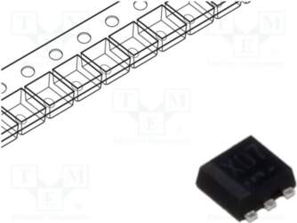 ROHM SEMICONDUCTOR Transistor: NPN x2; bipolar