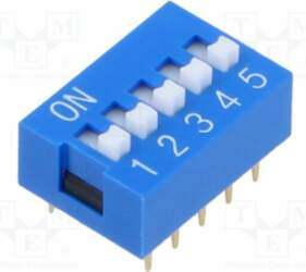Same Sky® Switch: DIP-SWITCH; Poles number: