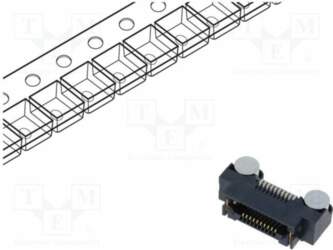 SAMTEC Connector: PCB to PCB; socket