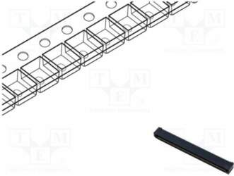 SAMTEC Connector: PCB to PCB; socket
