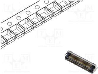 SAMTEC Connector: PCB to PCB; socket