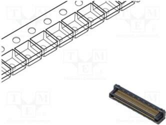 SAMTEC Connector: PCB to PCB; socket