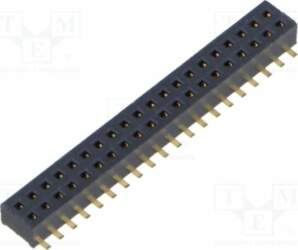 SAMTEC Connector: pin strips; socket; female