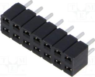 SAMTEC Connector: pin strips; socket; female