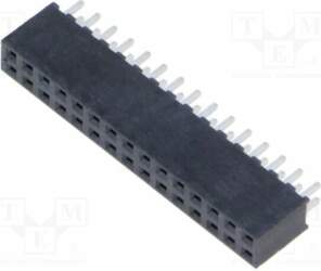 SAMTEC Connector: pin strips; socket; female