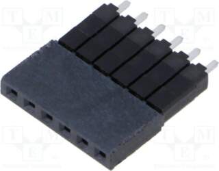 SAMTEC Connector: pin strips; socket; male