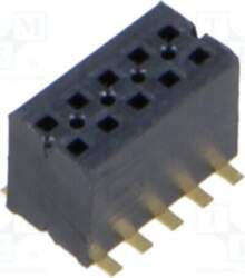 SAMTEC Connector: pin strips; socket; male