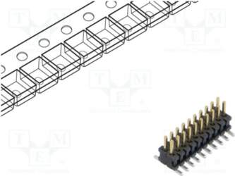 SAMTEC Connector: pin strips; socket; male
