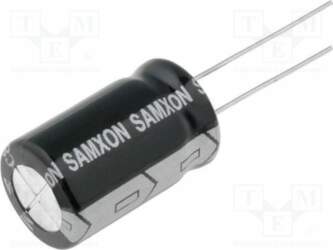 SAMXON Capacitor: electrolytic; low ESR; THT
