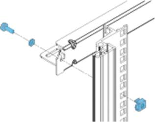 Schroff 19" Assembly Kit, 4 x