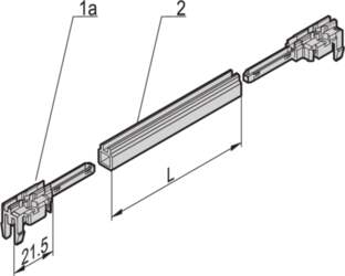Schroff Guide Rail Accessory Type, PC