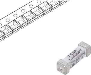 SCHURTER Fuse: fuse; ceramic; SMD; 6