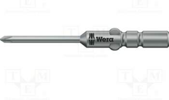 Screwdriver bit; Phillips; PH0; Socket size: