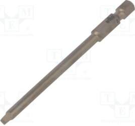 Screwdriver bit; square; RB2; 1/4"; Overall