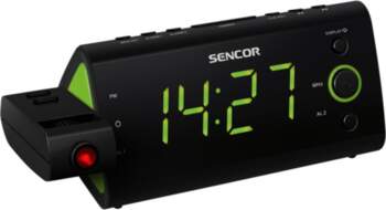 SENCOR SRC 330GN Radioclock,time projector