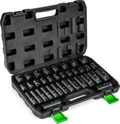 Set of long impact sockets 35