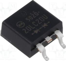 SHINDENGEN Diode: rectifying; SMD; 200V; 20A
