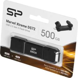 SILICON POWER DS72 500GB USB-A USB-C