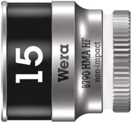 Socket: 6-angles; socket spanner; HEX 15mm