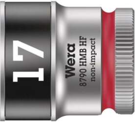 Socket: 6-angles; socket spanner; HEX 17mm