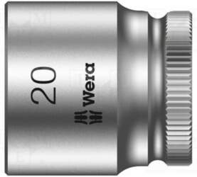 Socket: 6-angles; socket spanner; HEX 20mm