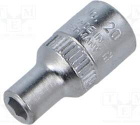 Socket: 6-angles; socket spanner; HEX 4