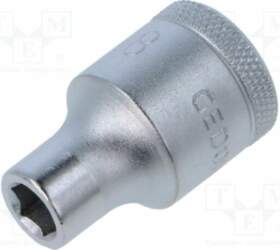 Socket: 6-angles; socket spanner; HEX 8mm
