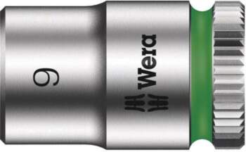 Socket: 6-angles; socket spanner; HEX 9mm