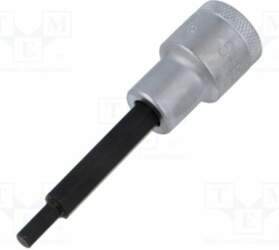 Socket: hex key-bit; HEX 5mm; 1/2"