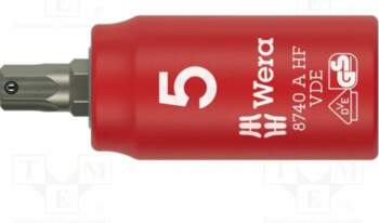 Socket: hex key-bit; insulated; HEX 5mm