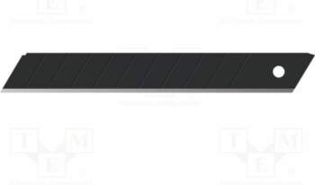 SOLID TOOLS Blade; 18mm; 10pcs; BLACK