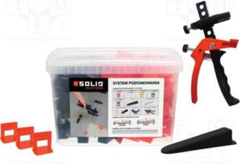 SOLID TOOLS The tile leveling system