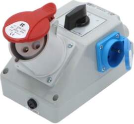 SPAMEL Switch socket; IP44; wall mount