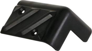 SPEAKER CABINET CORNER - BLACK PLASTIC
