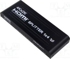 Splitter; HDMI 1.4; PnP; black