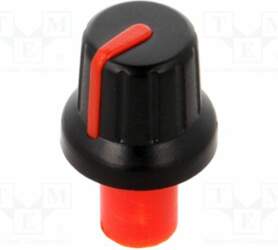 SR PASSIVES Knob; with pointer; ABS