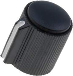 SR PASSIVES Knob; with pointer; plastic
